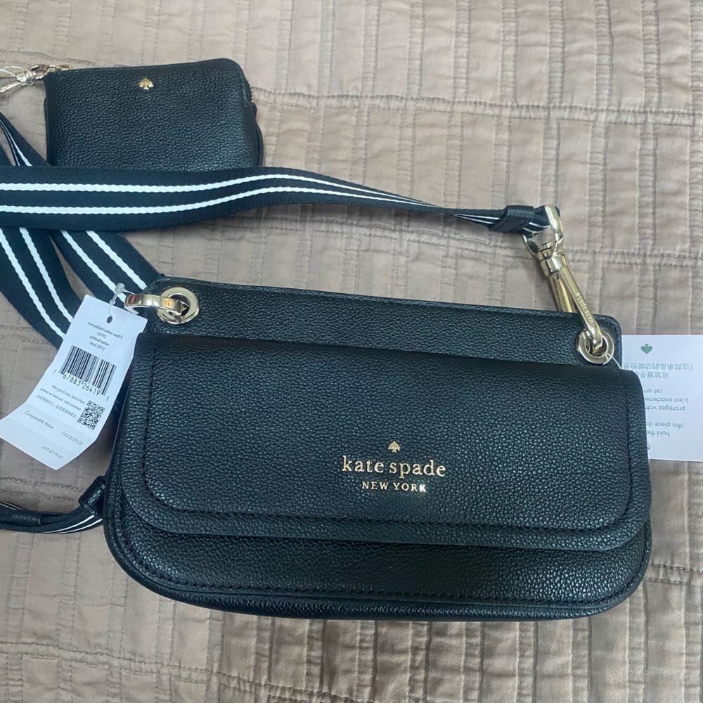 Kate Spade Rosie pebbled leather crossbody purse